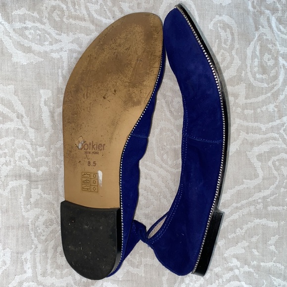 Botkier MASON Flats Blue ultramarine Suede, Size 8.5 - Picture 5 of 8